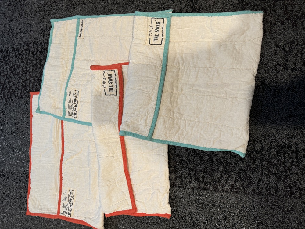 Four swag produce bags